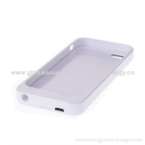 2,200mAh Power Bank Case/External Battery Charger for iPhone 5/5S/5C with Several Colors Available